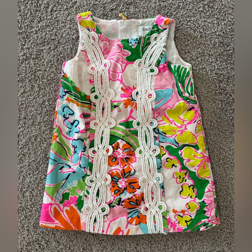 Lilly Pulitzer for Target Floral Kids Dress - Pink, Green, Blue